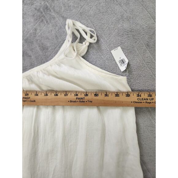 OLD NAVY Sleeveless Tasseled Color-Block Maxi Dress Pockets Oversized M-XL - Picture 7 of 11